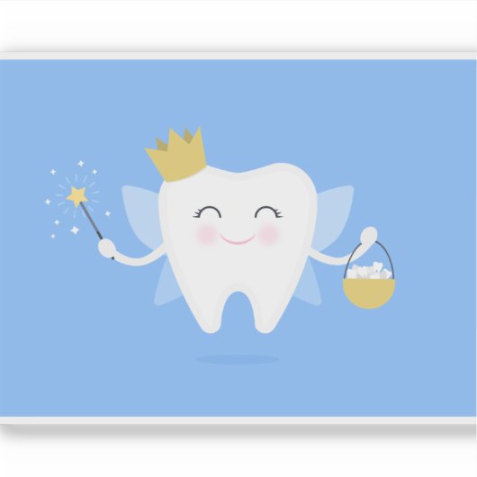 歯の妖精シール シール (正面)