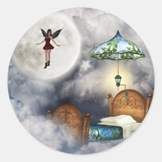 歯の妖精シール ラウンドシール (正面)
