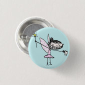 歯の妖精ボタン 缶バッジ (正面&裏面)