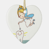 歯の妖精日-感謝日 セラミックオーナメント (右)