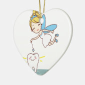 歯の妖精日-感謝日 セラミックオーナメント (左)