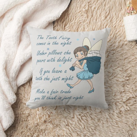 歯の妖精 クッション (ブランケット)