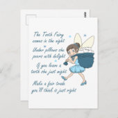 歯の妖精 ポストカード (正面/裏面)