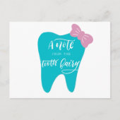 『歯の妖精』 ポストカード (正面)