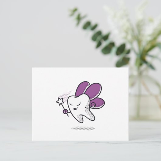 歯の妖精 ポストカード (スタンド正面)