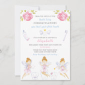 歯の妖精 招待状 (正面)