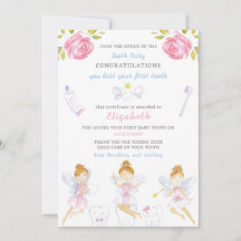 歯の妖精 招待状