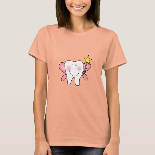 歯の妖精Tシャツとギフト Tシャツ (正面)