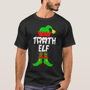 歯の小妖精や小人歯科クリニック歯の小妖精や小人クリスチム Tシャツ