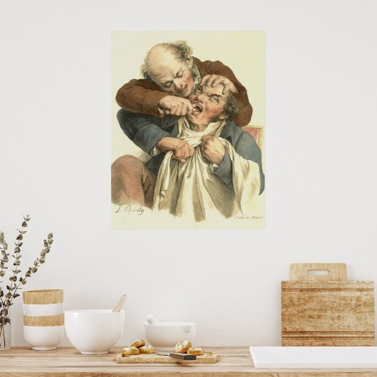 歯の抽出1790 ポスター (キッチン)