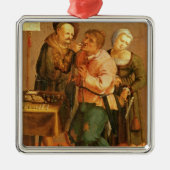 歯の抽出 メタルオーナメント (正面)