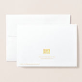 歯の歯の歯の歯の歯のホイルのカード 箔カード (裏面封筒付き)