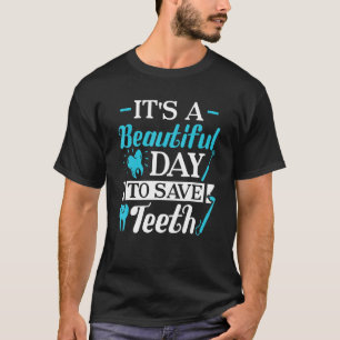 歯の歯を矯正す救る美しい日 Tシャツ