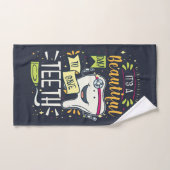 歯の歯医者救行のための美しい日ナース ハンドタオル (ハンドタオル)