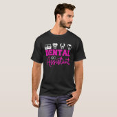歯の歯科アシスタント3 Tシャツ (正面フル)