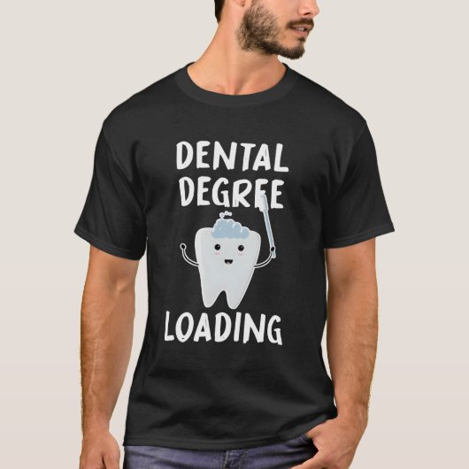 歯の歯科学生の歯科学位のロード未来 Tシャツ (正面)