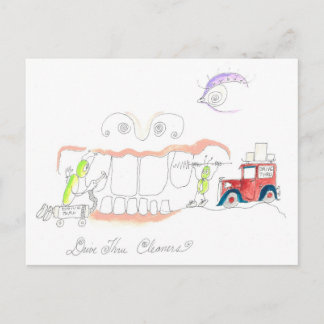 歯の汚れを落とす方法 ポストカード