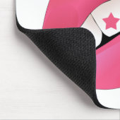 歯の生殖は宝石で飾られきらきら光るる マウスパッド (コーナー)