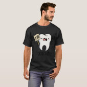 歯の痛い歯のパン Tシャツ (正面フル)