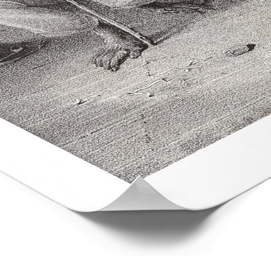 歯の痛み – サル – 歯医者のオフィスDecor! ポスター (角)