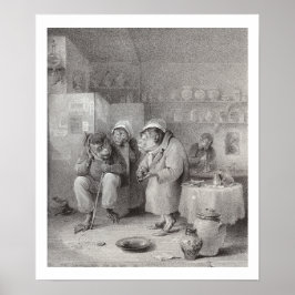 歯の痛み – サル – 歯医者のオフィスDecor! ポスター