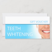 歯の白いギフト券結婚のギフト歯科 サンキューカード (正面)