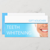 歯の白いギフト券結婚のギフト歯科 サンキューカード (正面/裏面)