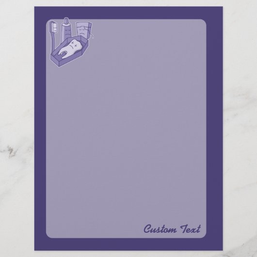 歯の葬儀フライヤー チラシ (正面)