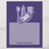 歯の葬儀フライヤー チラシ (裏面)