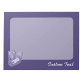 歯の葬儀メモ帳 ノートパッド (正面)