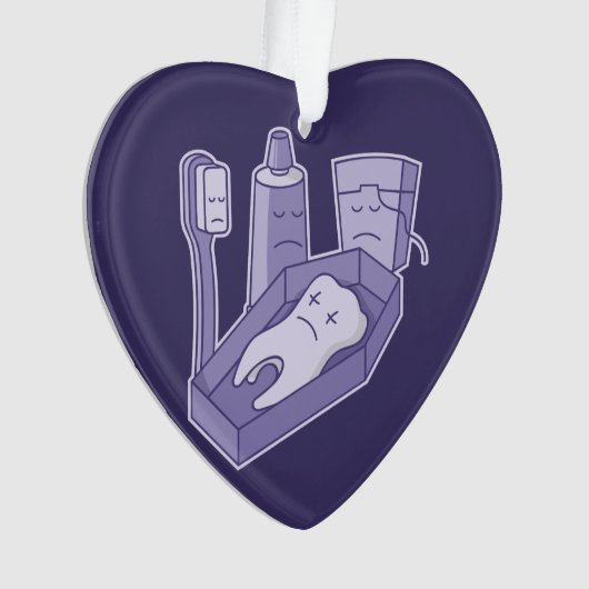 歯の葬儀 オーナメント (正面)