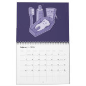 歯の葬儀 カレンダー (2月 2026)