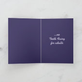 歯の葬儀 カード (内部)