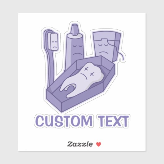 歯の葬儀 シール (シート)