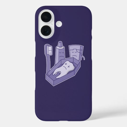 歯の葬儀 Case-Mate iPhoneケース (裏面)