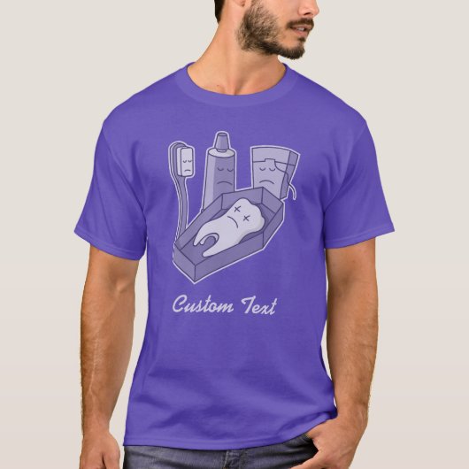 歯の葬式Tシャツ Tシャツ (正面)
