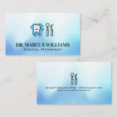 歯の輝き |歯科ツール 名刺 (正面/裏面)