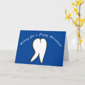 歯の退院歯 カード (黄色い花)