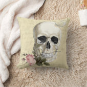 歯の間にバラを入れて クッション (ブランケット)