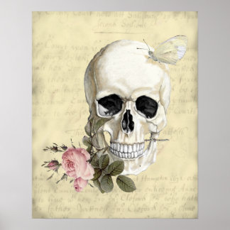 歯の間にバラを入れて ポスター