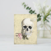 歯の間にバラを入れて ポストカード (スタンド正面)