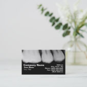 歯のX線 名刺 (スタンド正面)