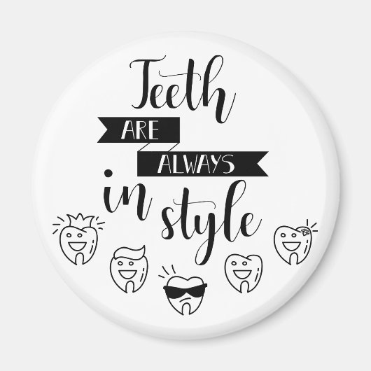 歯はいつもスタイル マグネット (正面)