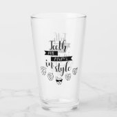 歯はスタイル常にです タンブラーグラス (裏面)