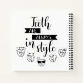 歯は常にスタイル ノートブック (裏面)