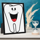 歯をかむ フォトプラーク (側面)