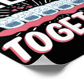 歯を一緒にする歯科矯正歯科医 ポスター (角)