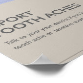 歯を保健康にする方法 ポスター (角)