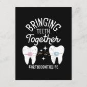 歯を合わせる – 歯科矯正医 エンクロージャーカード (正面)