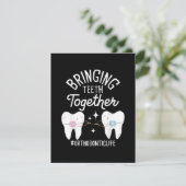 歯を合わせる – 歯科矯正医 エンクロージャーカード (スタンド正面)